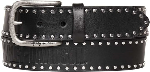 STUDDED GENUINE  BELT