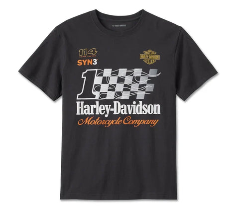 BLACK RACING TEE