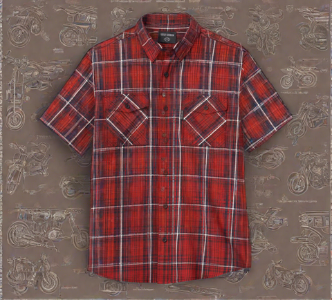 RED PLAID SHIRT