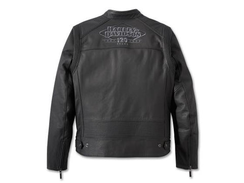 JACKET 120TH REVELRY LEATHER BLACK